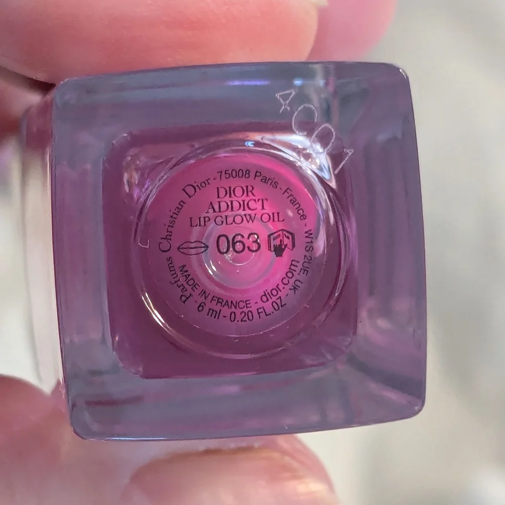 Pink Lilac Dior Addict Lip Glow Oil - New Without Box